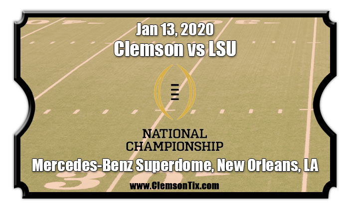 Clemson Vs Lsu Championship